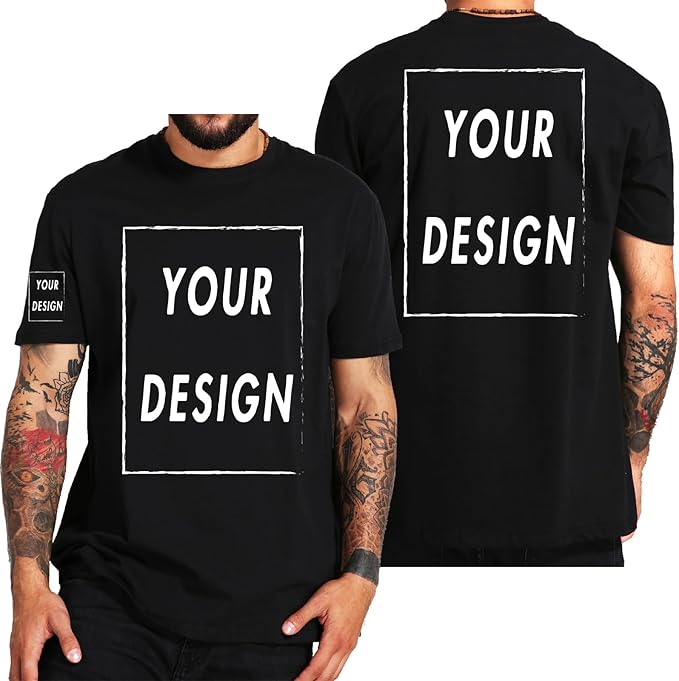 Custom T-Shirt – Upload Your Design